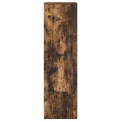 Szafka z szufladą Dąb wędzony 55,5x34x119,5 cm Drewno klejone