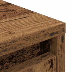 Szafka z szufladą Stare drewno 55,5x34x119,5 cm Drewno klejone