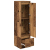Komoda Stare drewno 29,5x34x119,5 cm Drewno klejone