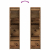 Komoda Stare drewno 29,5x34x119,5 cm Drewno klejone