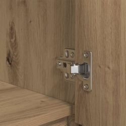 Komoda Artisan Oak 29,5x34x119,5 cm Drewno klejone