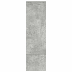 Komoda betonowa szara 29,5x34x119,5 cm Drewno klejone