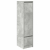 Komoda betonowa szara 29,5x34x119,5 cm Drewno klejone