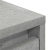 Komoda betonowa szara 29,5x34x119,5 cm Drewno klejone