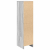Komoda Szara Sonoma 29,5x34x119,5 cm Drewno klejone
