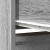 Komoda Szara Sonoma 29,5x34x119,5 cm Drewno klejone