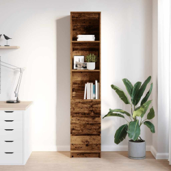 Komoda Stara Drewno 37,5x35x180 cm Drewno klejone