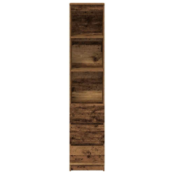 Komoda Stara Drewno 37,5x35x180 cm Drewno klejone