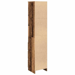 Komoda Stara Drewno 37,5x35x180 cm Drewno klejone
