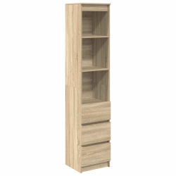 Komoda Sonoma Oak 37,5x35x180 cm Drewno klejone