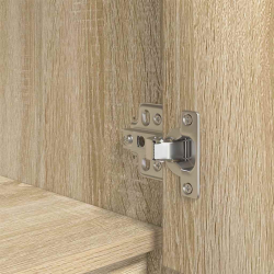Komoda Sonoma Oak 29,5x34x119,5 cm Drewno klejone