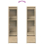 Komoda Sonoma Oak 29,5x34x119,5 cm Drewno klejone