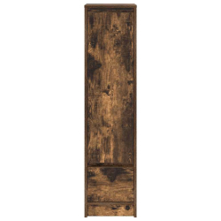 Komoda z drewna klejonego dąb wędzony 29,5x34x119,5 cm