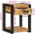 Szafka nocna 40x35x50 cm lite drewno surowe mango