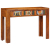 Stolik konsolowy, 110x35x75 cm, lite drewno akacjowe