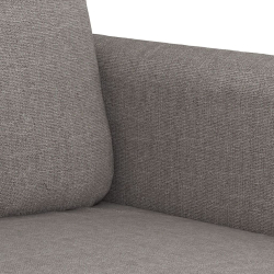 4-cz. komplet wypoczynkowy z poduszkami, taupe, tkanina