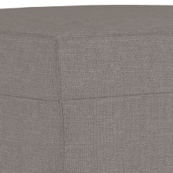 4-cz. komplet wypoczynkowy z poduszkami, taupe, tkanina