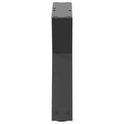 Nogi do stolika kawowego 2 szt. Antracyt 30x(30-31,3) cm Stal