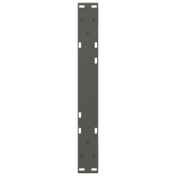 Nogi do stolika kawowego 2 szt. Antracyt 50x(30-31,3) cm Stal