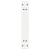 Nogi do stołu jadalnego 2 szt. Białe 50x(72-73,3) cm Stal