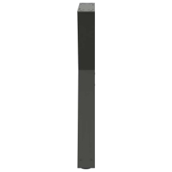 Nogi do stołu jadalnego 2 szt. Antracyt 60x(72-73,3) cm Stal