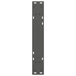 Nogi do stołu jadalnego 2 szt. Antracyt 60x(72-73,3) cm Stal