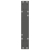 Nogi do stołu jadalnego 2 szt. Antracyt 60x(72-73,3) cm Stal