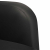 Sofa Fotel z Podłokietnikami Czarny 54 cm Skóra ekologiczna