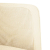 Sofa Fotel z Podłokietnikami Kremowy 54 cm Tkanina Corduroy