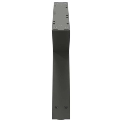 Nogi do stolika kawowego 2 szt. Antracyt 70x(30-31,3) cm Stal
