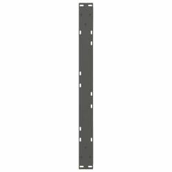 Nogi do stolika kawowego 2 szt. Antracyt 70x(30-31,3) cm Stal