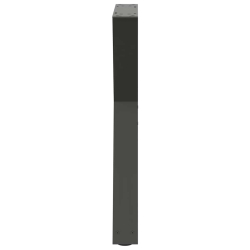 Nogi do stołu jadalnego 2 szt. Antracyt 50x(72-73,3) cm Stal
