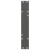 Nogi do stołu jadalnego 2 szt. Antracyt 50x(72-73,3) cm Stal