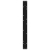 Nogi do stołu jadalnego 2 szt. Czarne 90x(72-73,3) cm Stal