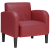 Sofa Fotel z Podłokietnikami Wino Czerwone 54 cm