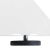 Noga do stołu jadalnego, biały, 120x68x(72-73) cm, stal