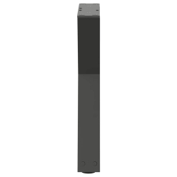 Nogi do stolika kawowego 2 szt. Antracyt 28x(42-43,3) cm Stal