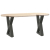 Nogi do stolika kawowego 2 szt. Antracyt 28x(42-43,3) cm Stal