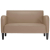 Sofa dwuosobowa Cappuccino 110 cm Skóra ekologiczna