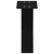 Nogi do stolika kawowego, 2 szt., czarne, 40x(30-31) cm, stal