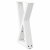 Nogi do stolika kawowego 2 szt. Białe 28x(42-43,3) cm Stal