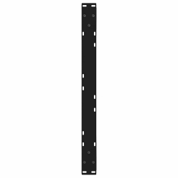 Nogi do stolika kawowego 2 szt. Czarne 70x(42-43,3) cm Stal