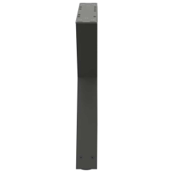 Nogi do stolika kawowego 2 szt. Antracyt 60x(42-43,3) cm Stal