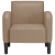 Sofa Fotel z Podłokietnikami Cappuccino 54 cm Skóra ekologiczna