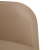 Sofa Fotel z Podłokietnikami Cappuccino 54 cm Skóra ekologiczna