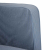 Sofa dwuosobowa niebieska 109 cm tkanina sztruksowa