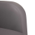 Sofa Fotel z Podłokietnikami Szary 54 cm Skóra ekologiczna