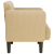Sofa Fotel z Podłokietnikami Jasnozielony Szary 54 cm