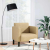 Sofa Fotel z Podłokietnikami Jasnozielony Szary 54 cm