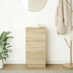 Komoda Sonoma Oak 37,5x35x76 cm Drewno klejone